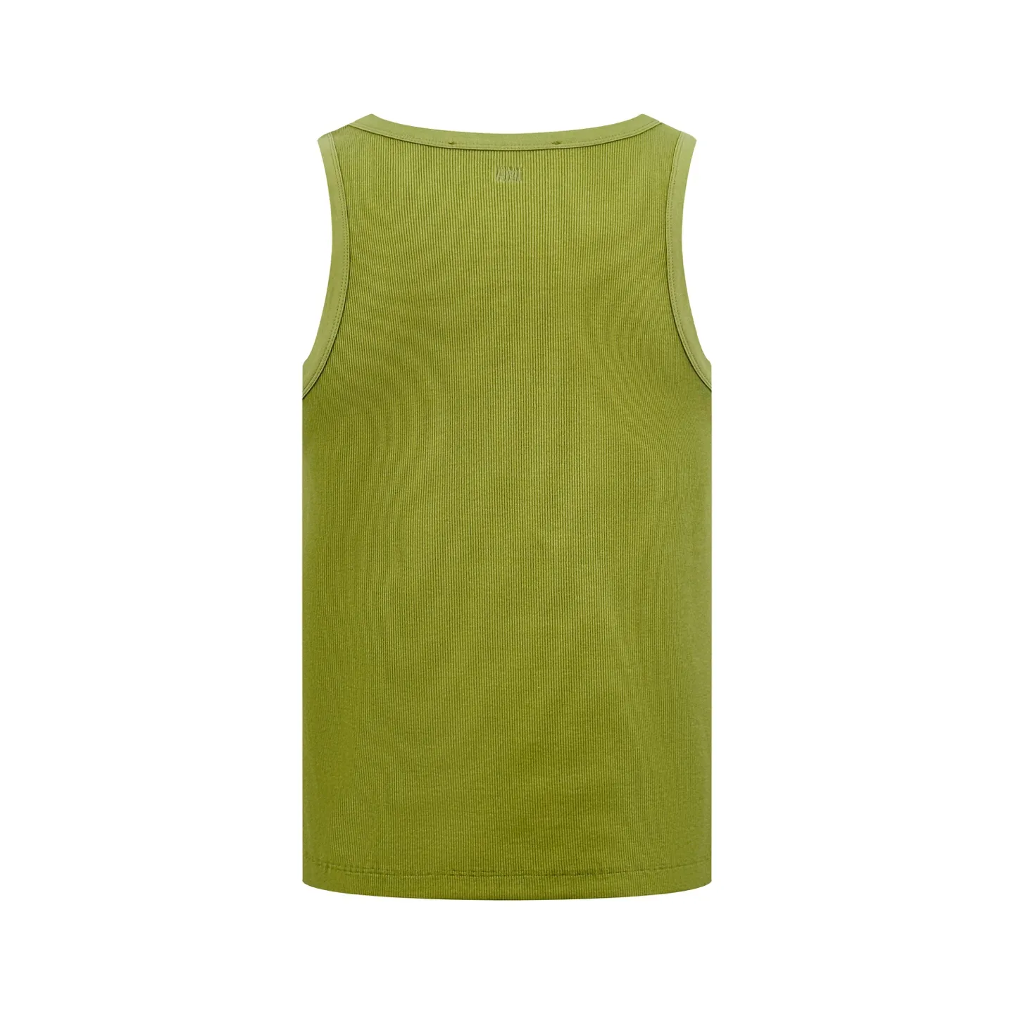 Logo embroidered vest Customized luxurious and soft plain cotton, cloud-like and skin-friendly, clean and refreshing Breathable, fresh fruit green and French nobility, showing a luxurious style when relaxed. Love logo is lightly embroidered in black on the front. Ami embroidery on the back neck has dark engraved texture. French attitude on both sides. Minimalist and high-quality. Hidden charm inside. Wear alone and casual. Versatile is elegant and effortless. Process 1: Use imported machine embroidery technology Use advanced computer control systems and precision mechanical components to achieve Ami logo and letter embroidery operations with high precision and smooth and delicate lines. Process 2: The fabrics have been fermented and washed for a better hand feel. Not easy to deform, not easy to shrink, not easy to fade, and maintain long-term beauty. Accessories: Customized 1:1 Ami trademark. Version: Fitted version. Size: S M L XL. Style number: AA 603.